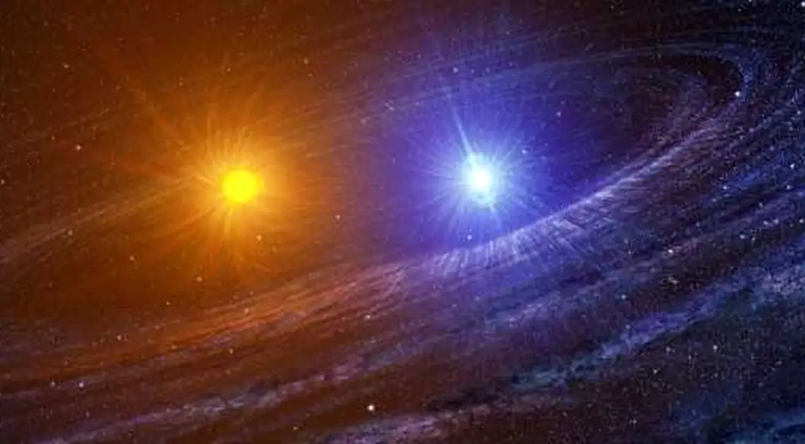 Вчені продемонстрували унікальну подвійну зіркову систему зі спіральними візерунками (ВІДЕО) фото 1