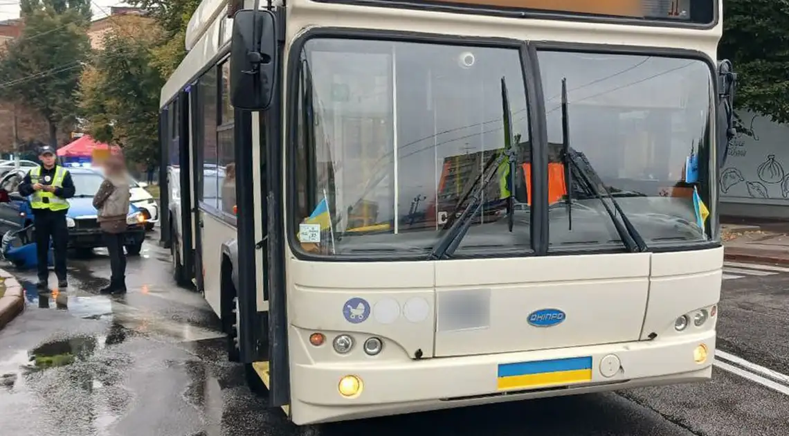 ДТП з тролейбусом у Кропивницькому