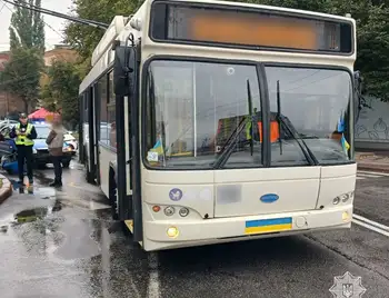 ДТП з тролейбусом у Кропивницькому