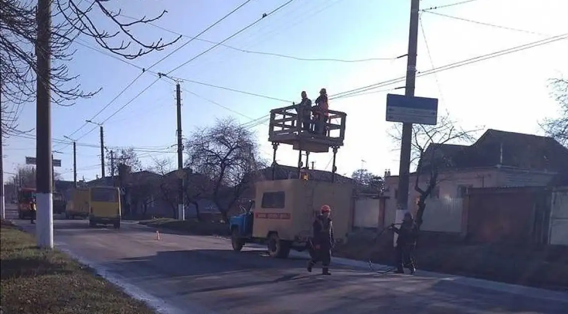 У Кропивницькому оновили тролейбусну електромережу (ФОТО) фото 1