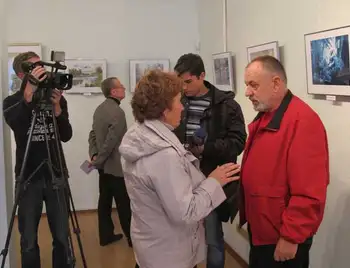 У художньому музеї презентували двовимірний живопис Юрія Ботнара (ФОТО) фото 1