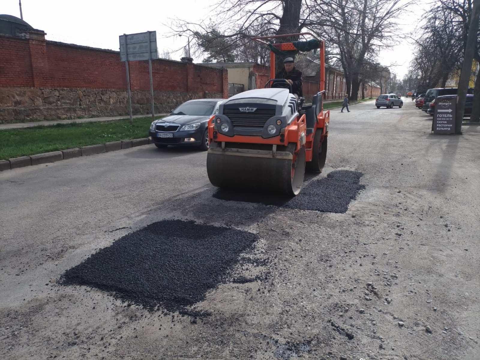 ямковий ремонт доріг Кропивницький