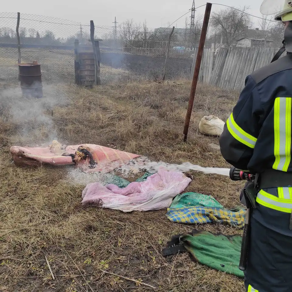 В Олександрії під час пожежі у будинку загинув чоловік