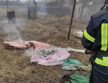 В Олександрії під час пожежі у будинку загинув чоловік фото 1