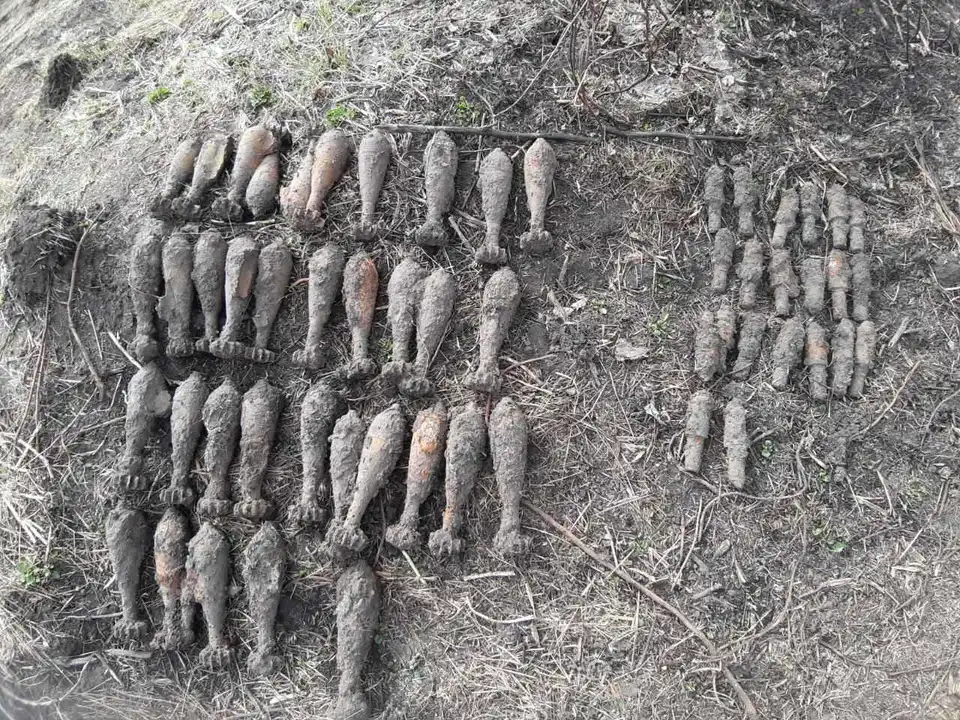 На Кіровоградщині знайшли 35 мін та 25 гранат часів Другої світової (ФОТО)
