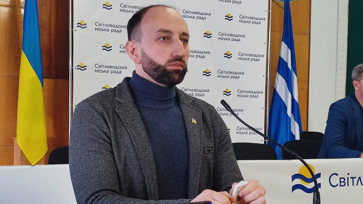 Керівник Світловодської міськради Максим Бакуменко
