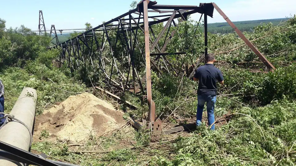 На Кіровоградщині показали опору, через яку область сидить без води (ФОТО)