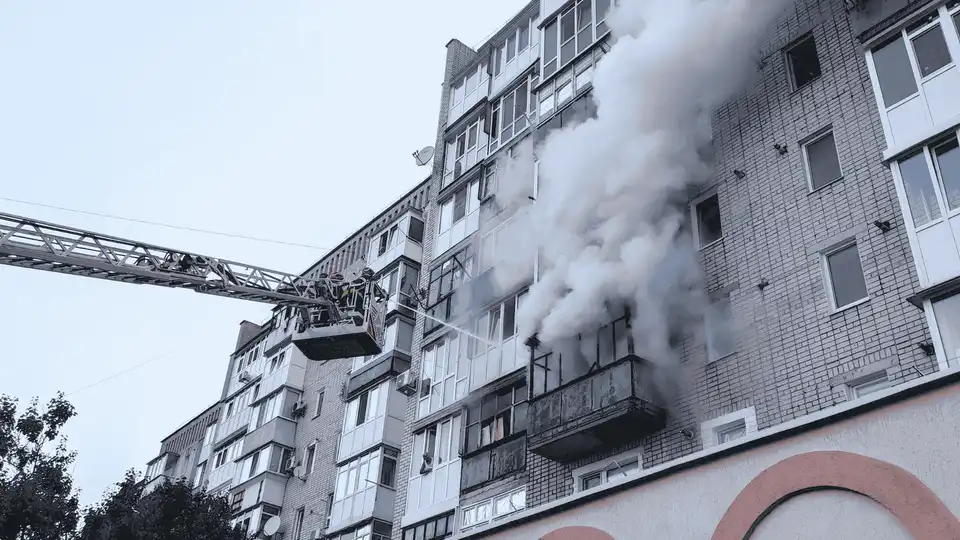 горіла квартира у Кропивницькому