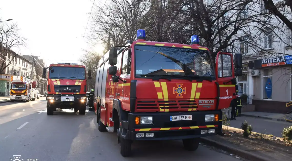 пожежа на Великій Перспективній