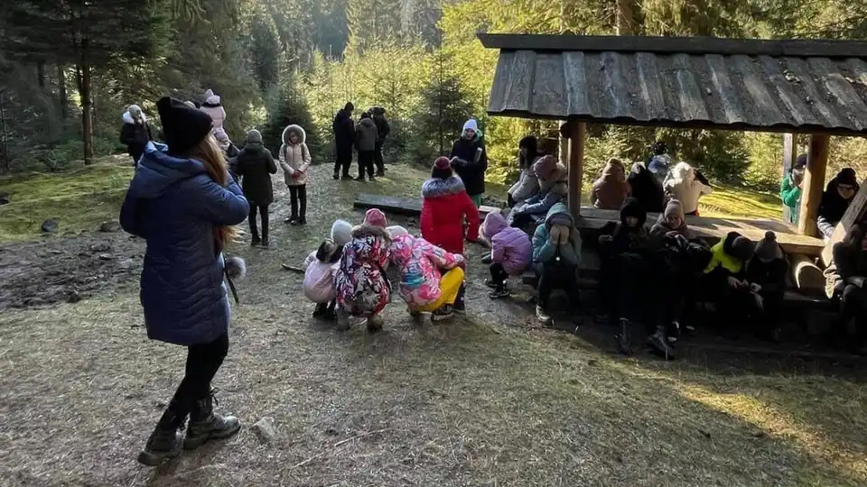 ДІти з табору "Благовіст"