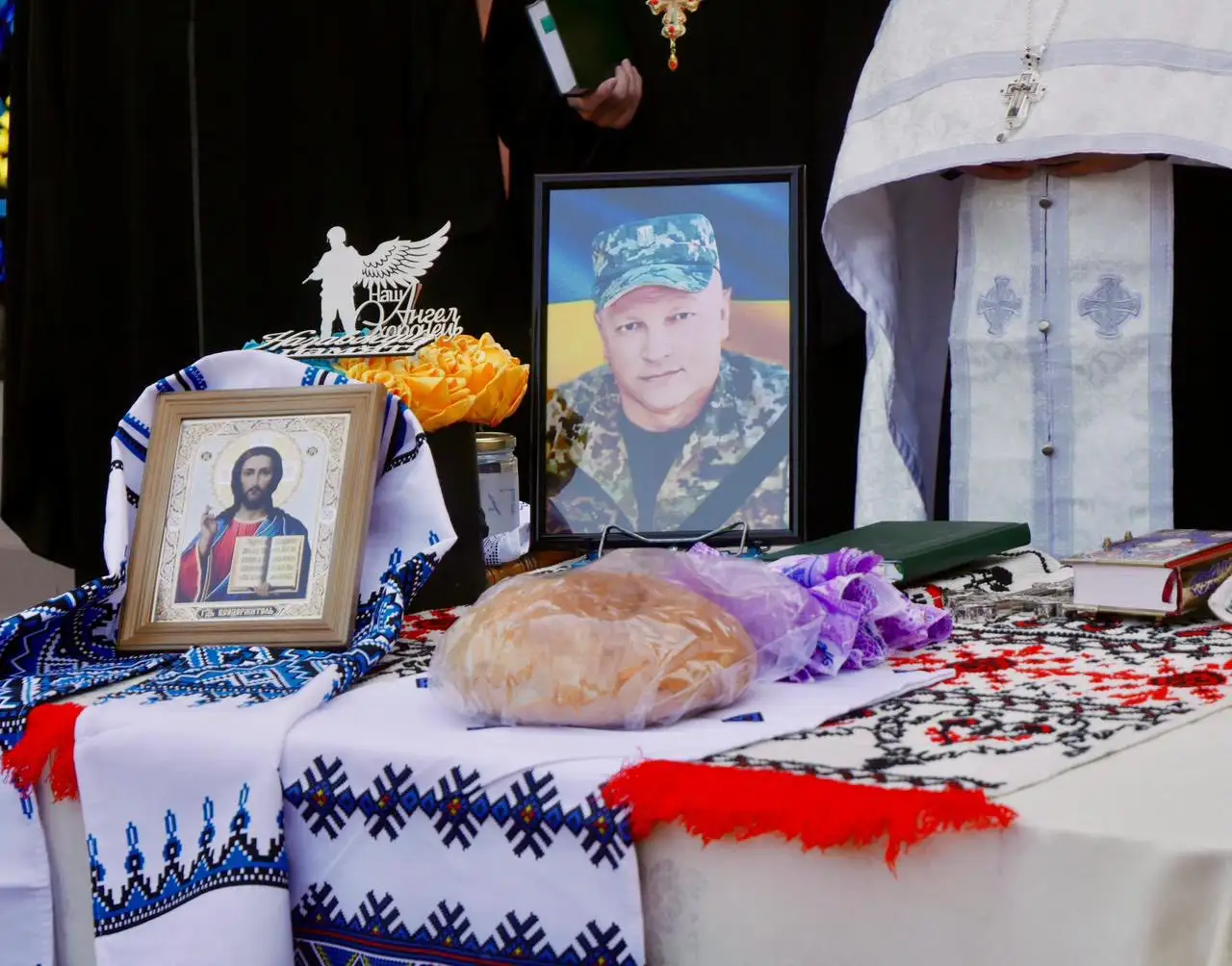 попрощалися з військовим на Кіровоградщині