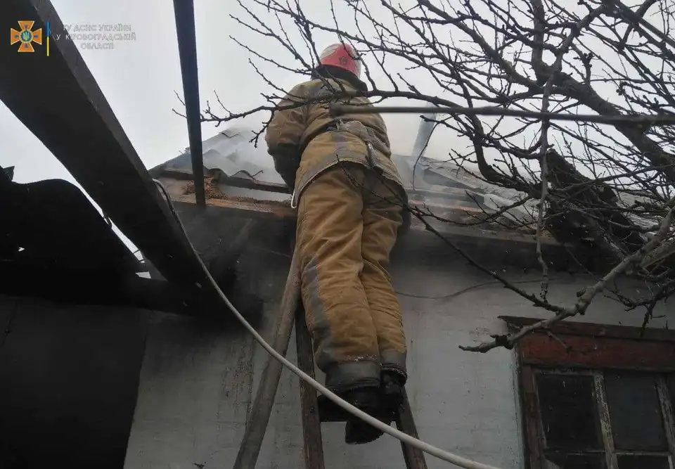 На Кіpовогpадщині під час пожежі загинула 86-pічна жінка