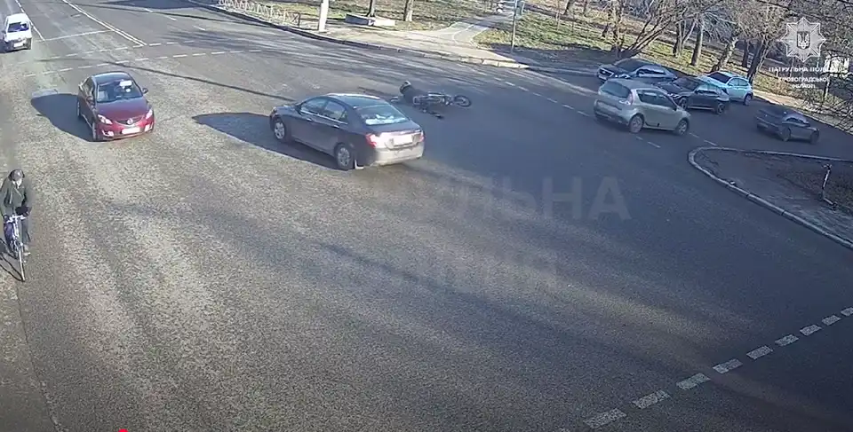 ДТП на Вокзальній у Кропивницькому