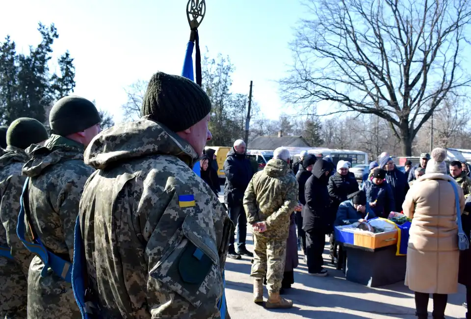 прощання з військовим у Кропивницькому