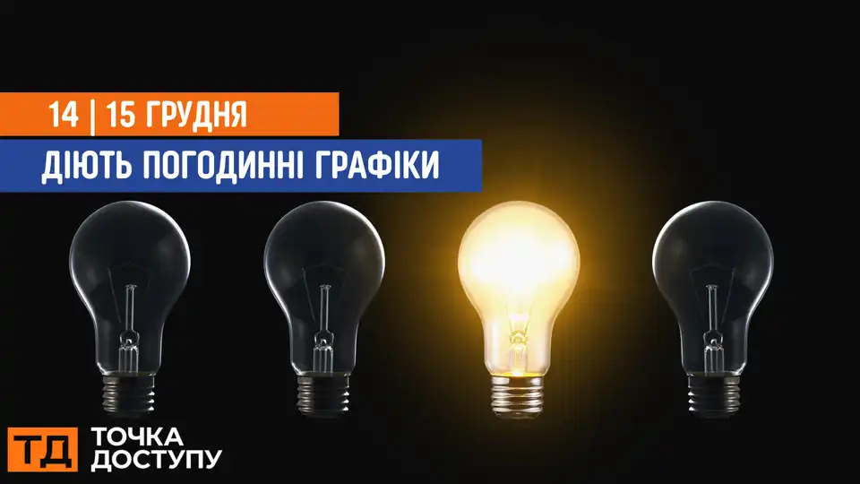відключення світла сьогодні