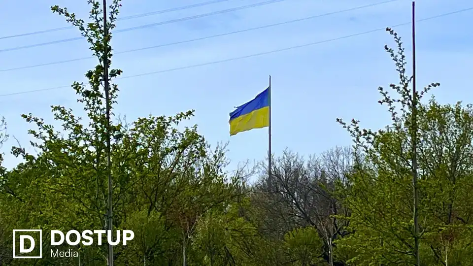 У Кропивницькому найбільший прапор області порвався в кількох місцях: його планують замінити