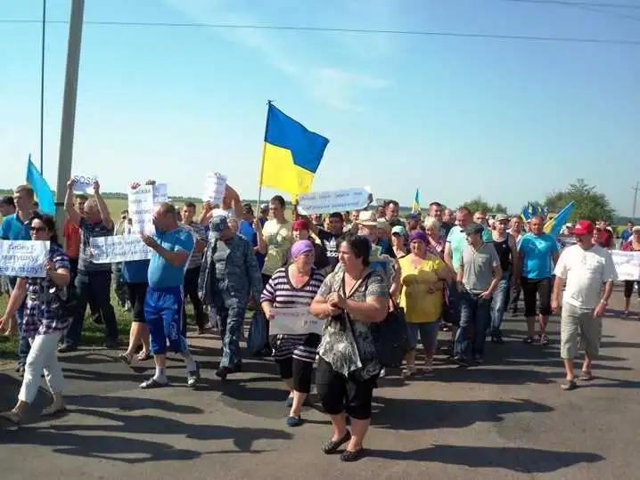 Як протестувала Злинка (ФОТОРЕПОРТАЖ)