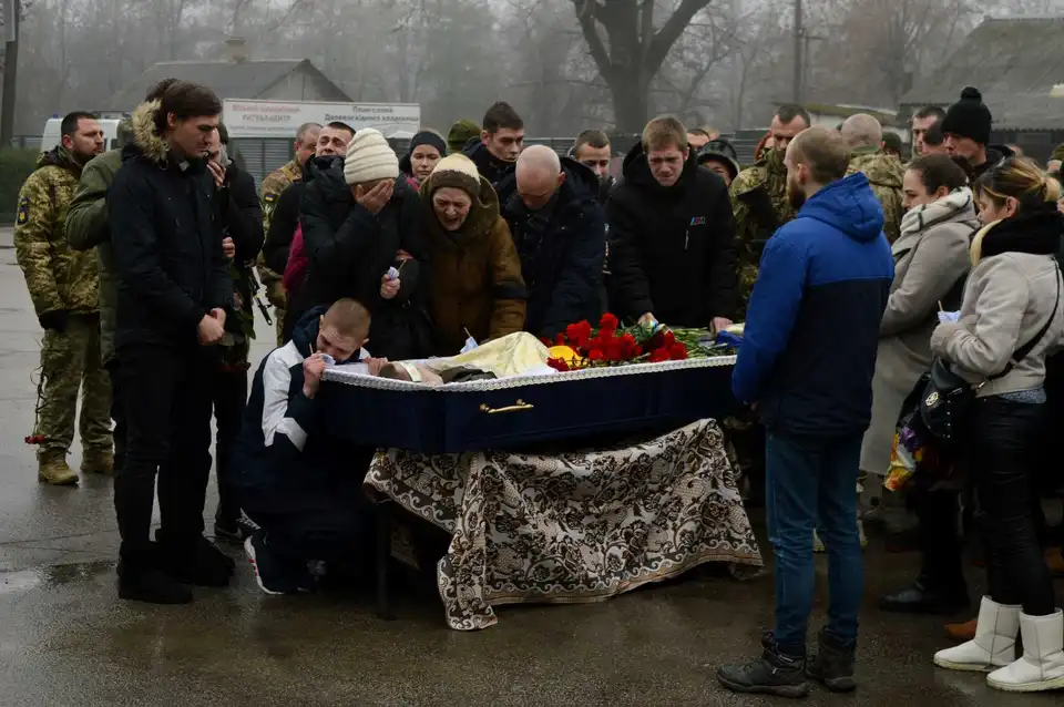У Кpопивницькому пpовели в останню путь земляка-Геpоя