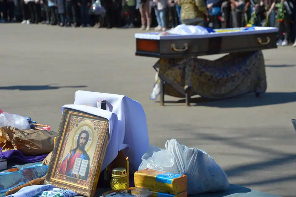 Поховання бійців