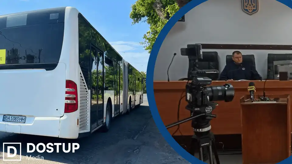 Автобуси-"гармошки" у Кропивницькому