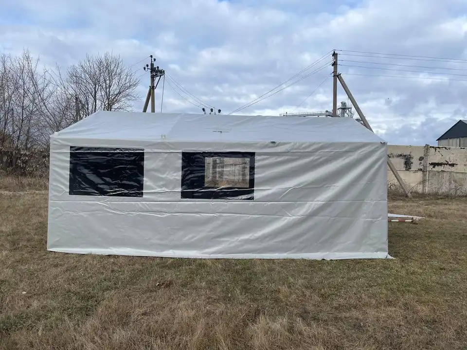 пункт незламності в наметі Новоархангельськ