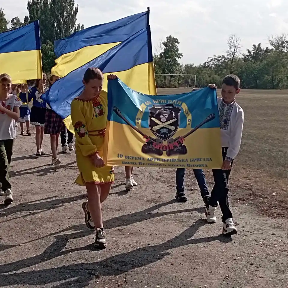 оновила шкільний стадіон у пам’ять про чоловіка, який загинув у російсько-українській війні