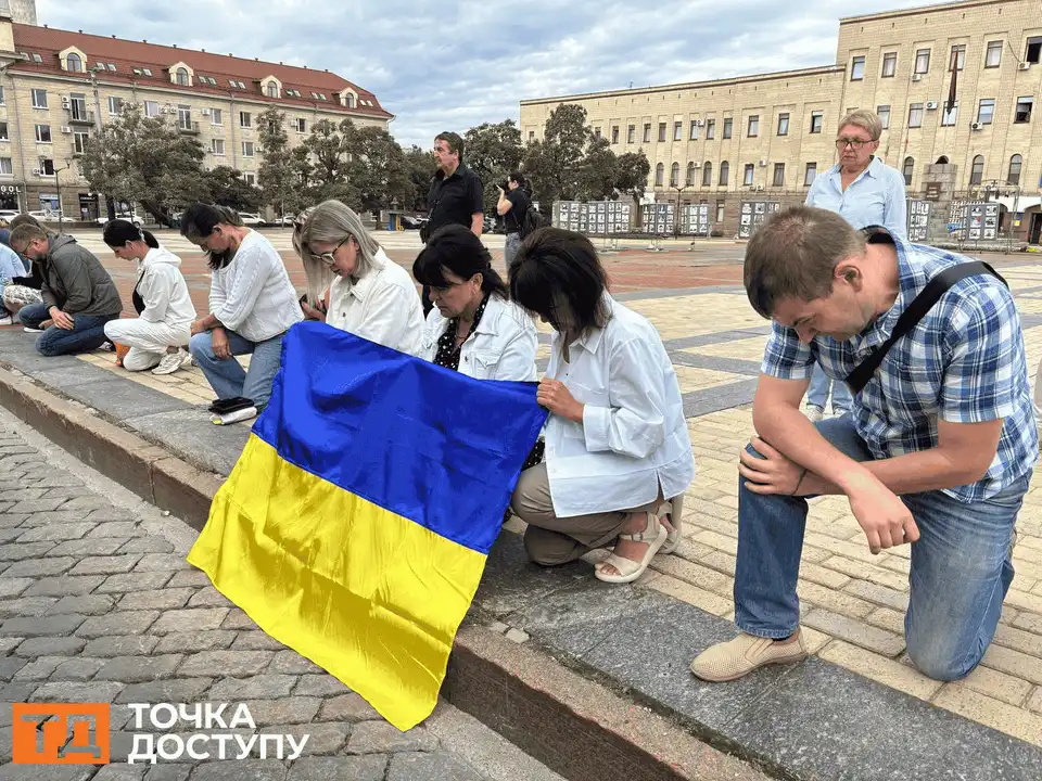 У Кропивницькому містяни віддали шану загиблому військовому Анатолію Кучеренку