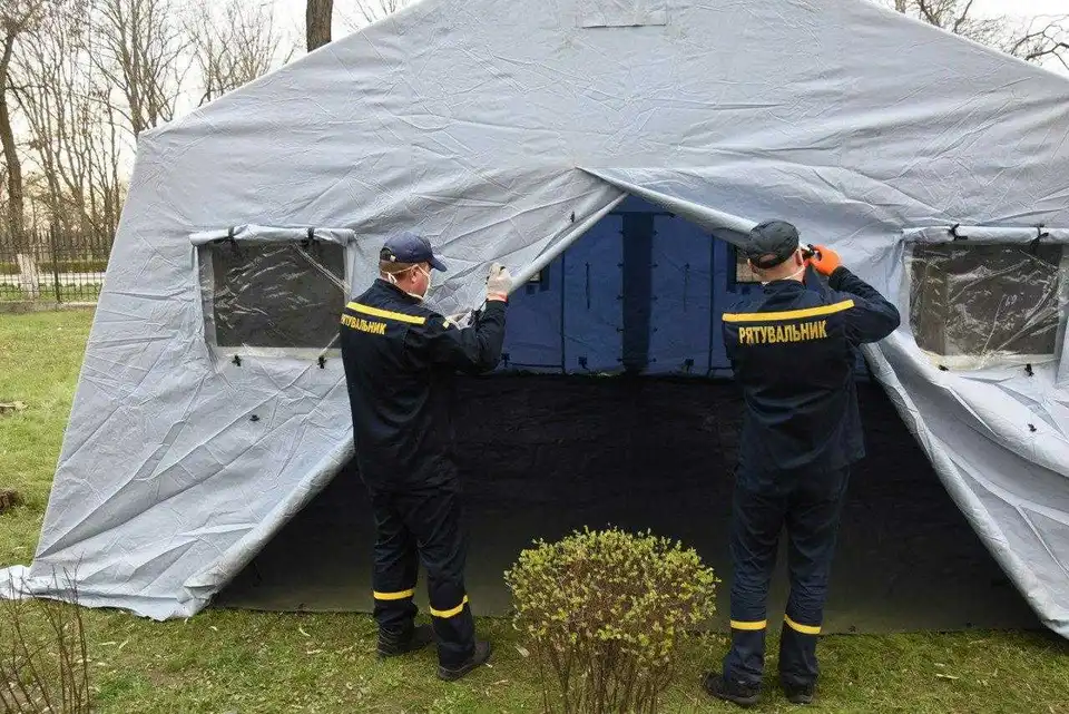 На Кіровоградщині облаштували тимчасові пункти прийому хворих на коронавірус (ФОТО)