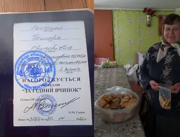 "За гідний вчинок". Військові нагородили жительку Кіровоградщини медаллю фото 1