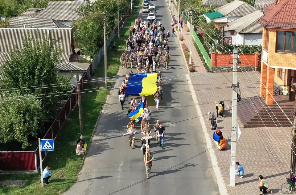 Попрощалися з Богданом Ляховським у Гайвороні