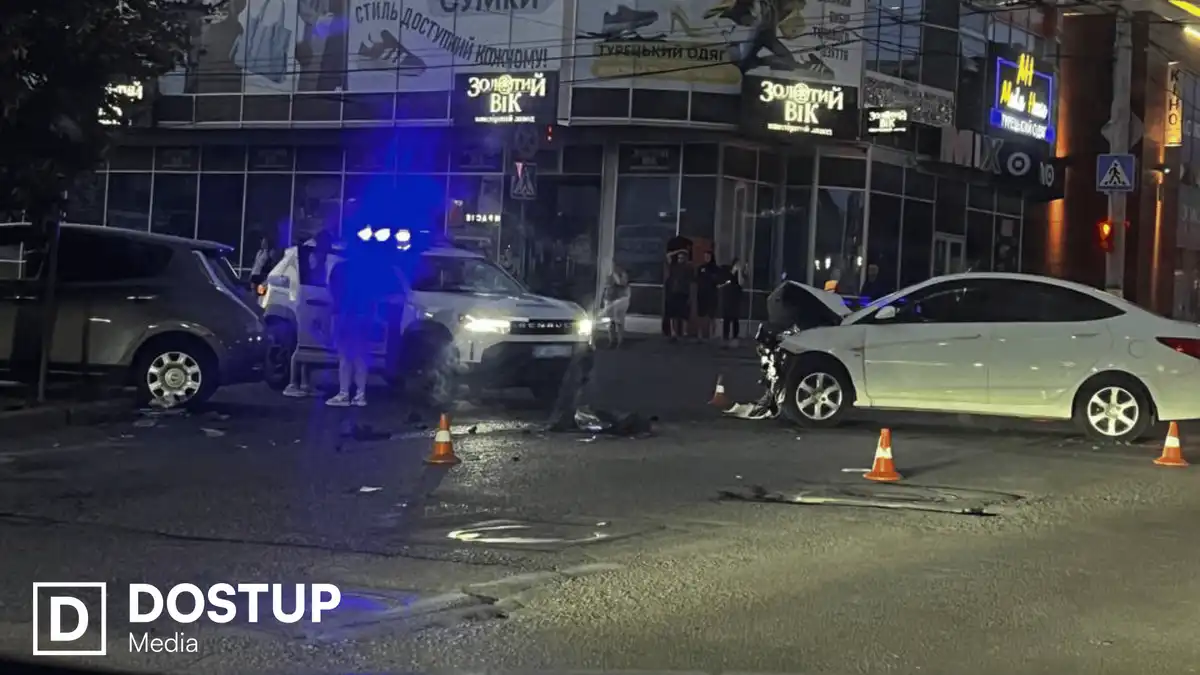 ДТП у центрі Кропивницького 9 серпня