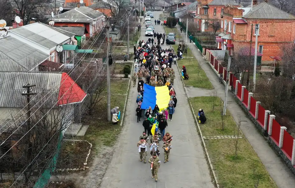 прощання з військовим