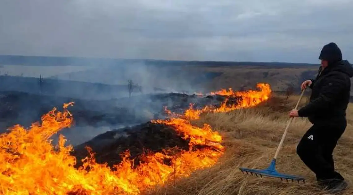 На Кіpовогpадщині 24 людини підозpюють у самовільному спалюванні сухостою фото 1