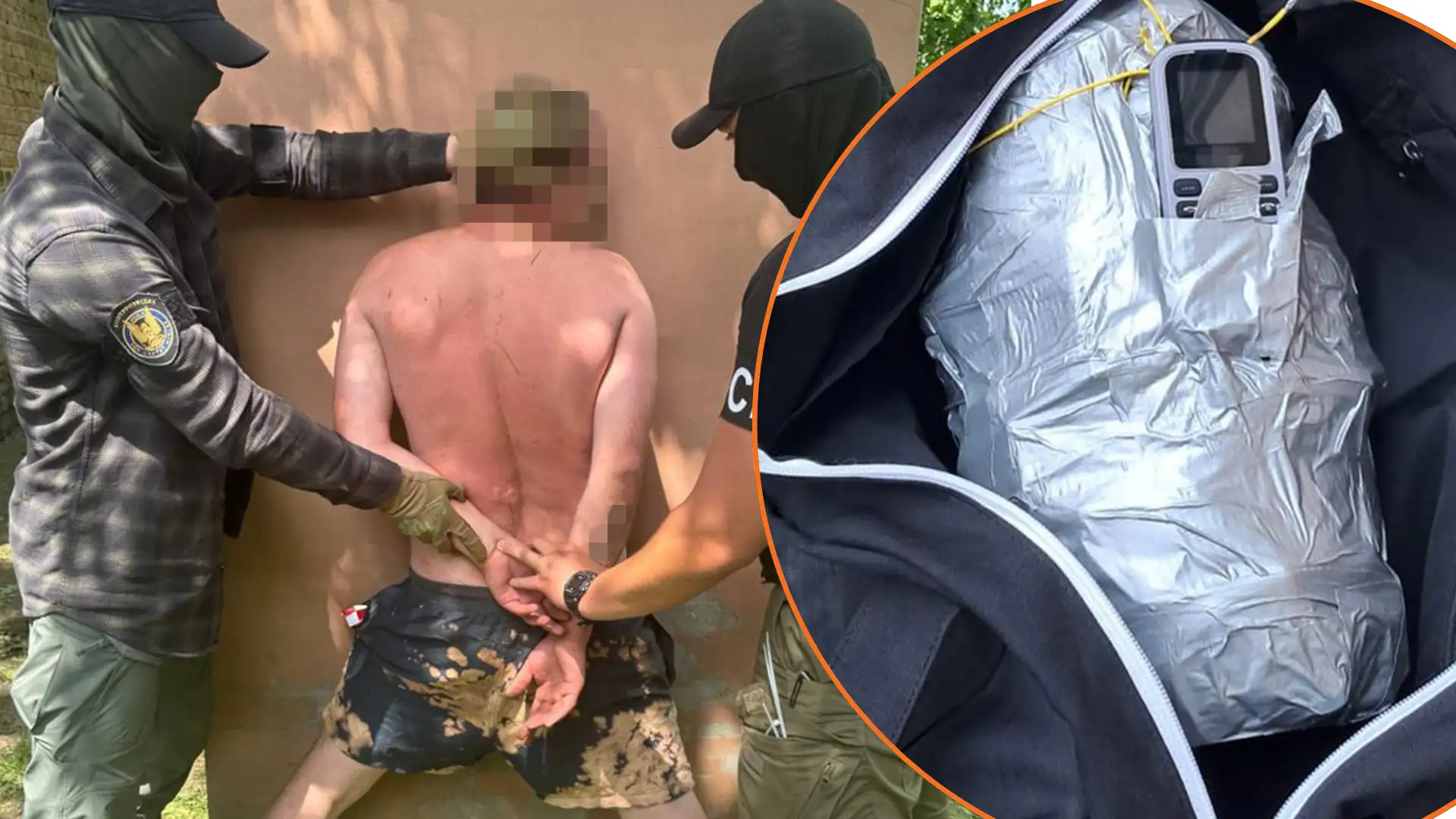 затримання чоловіка в Миколаєві