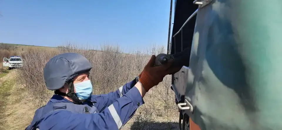 На Кіровоградщині знайшли понад 70 мінометних мін (ФОТО)