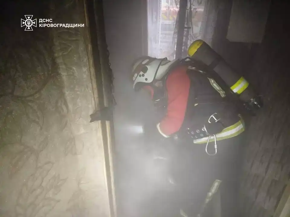 Тіло чоловіка виявили на пожежі у Малій Висці Кіровоградської області