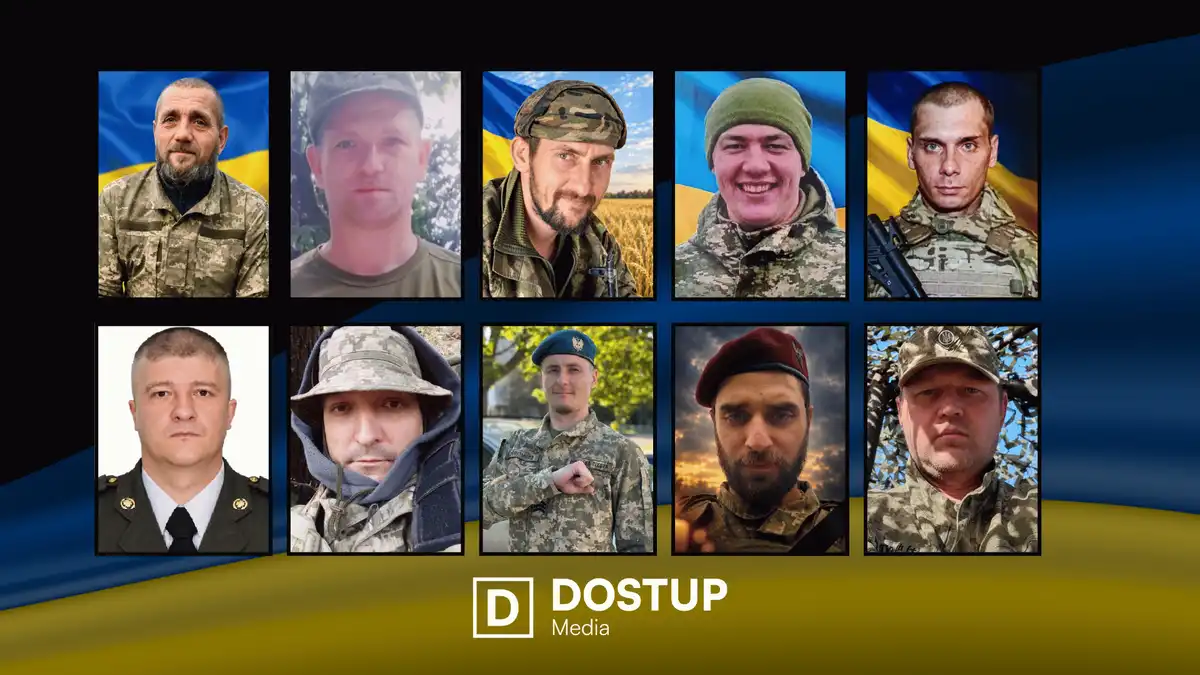 Загиблі військові ЗСУ: Анатолій Гулемба, Дмитро Будко, Сергій Держаков, Сергій Гайворонський, Богдан Крутов, Іван Хорєв, Олексій Матинський, Дмитро Соломєєв, Ігор Яровенко, Володимир Куєвда