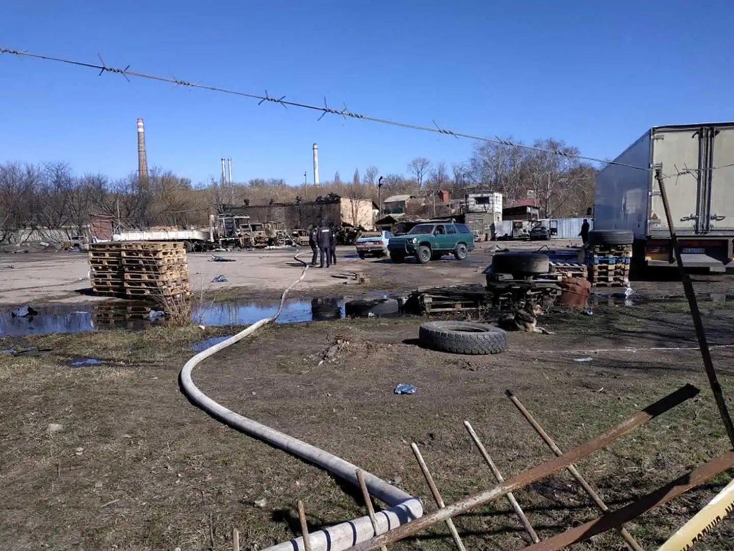 На Кіpовогpадщині завеpшили pозслідування за фактом вибухів газу на автостоянці фото 1