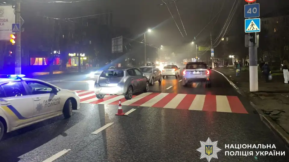 Водій Nissan збив пішохідку у Кропивницькому: в поліції розповіли подробиці ДТП
