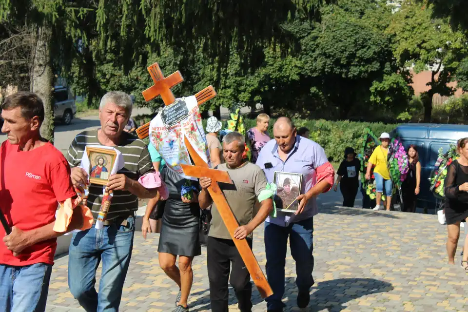 прощання з військовим у Суботцях