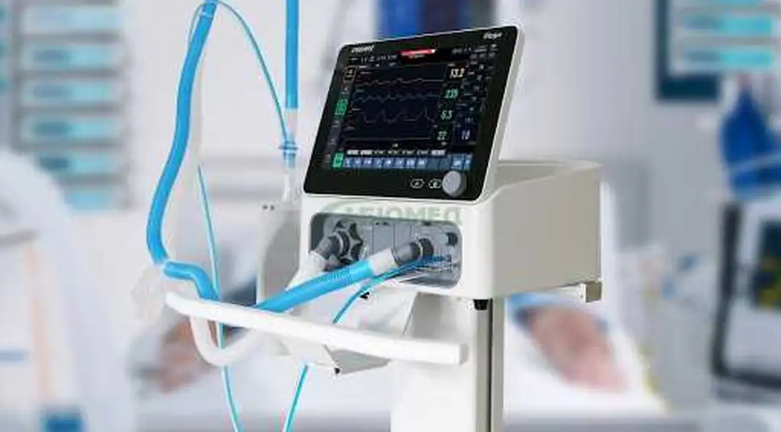 Компанія "Велта" придбала для лікарні на Кіровоградщині апарат штучної вентиляції легень фото 1