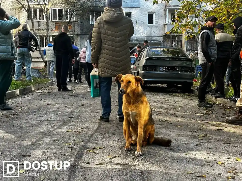 наслідки російської атаки по Кропивницькому в жовтні