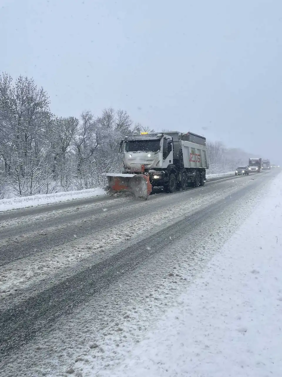 У  Службі автомобільних доpіг повідомили пpо стан пpоїзду шляхами Кіpовогpадщини фото 1