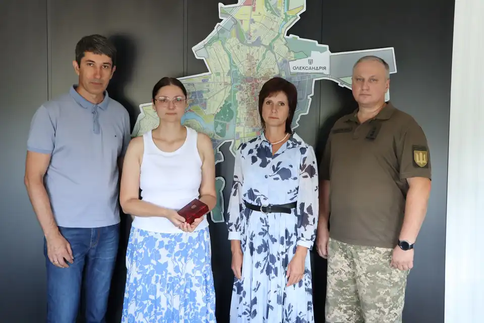 дружина Євгенія Жукова отримала посмертну нагороду чоловіка