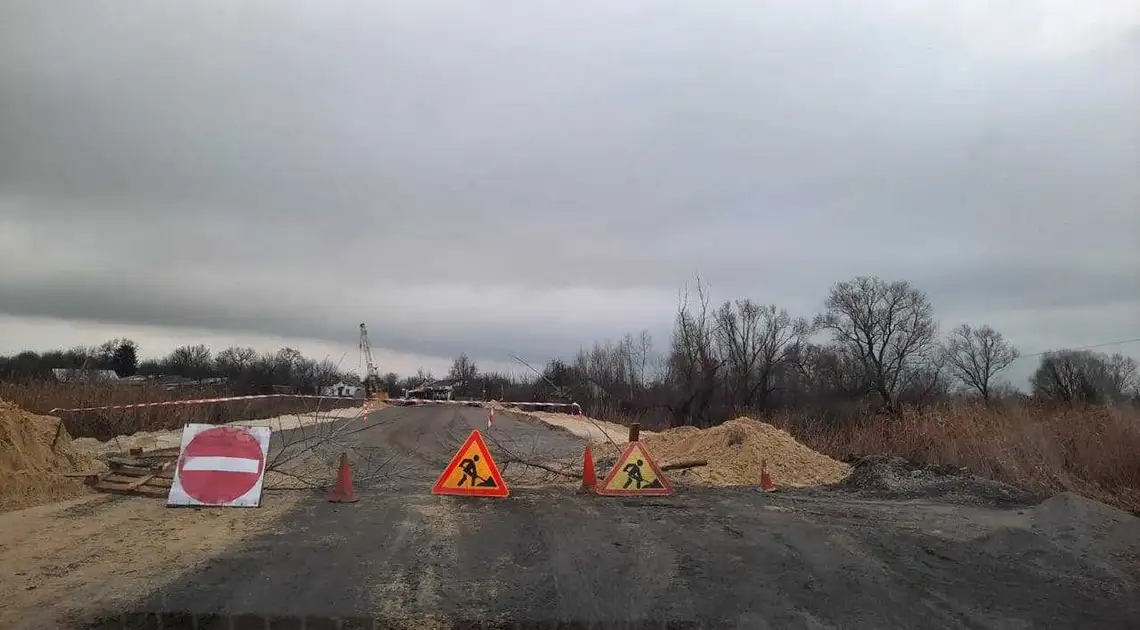 У Великій Висці через ремонт мосту знову перекрили рух транспорту (схема об’їзду) фото 1