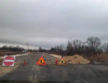 У Великій Висці через ремонт мосту знову перекрили рух транспорту (схема об’їзду) фото 1