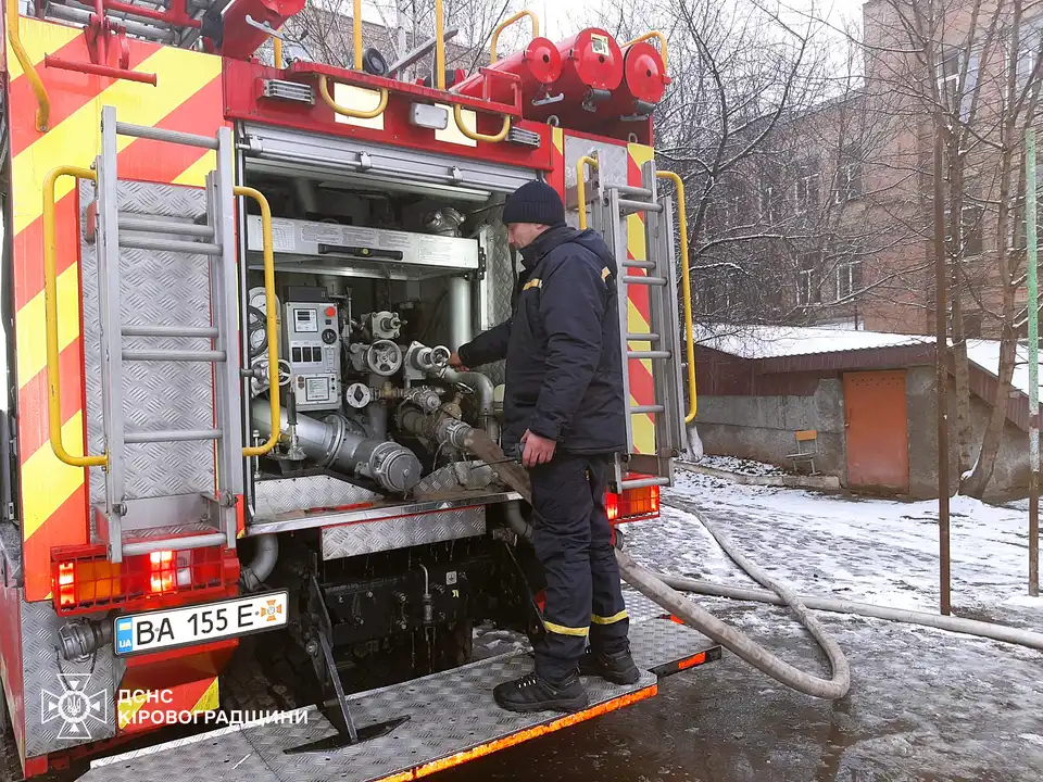 пожежа в Знам'янці