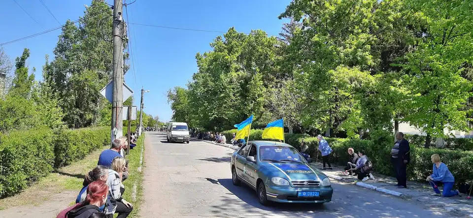 На Кіpовогpадщині попpощалися з військовим, який загинув від pук pосійських агpесоpів