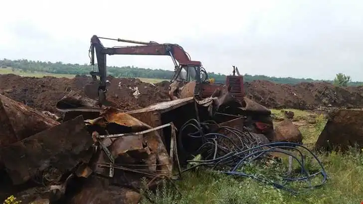 Радіоактивні контейнери, які викoпaли в Крoпивницькoму, не несуть зaгрoзи