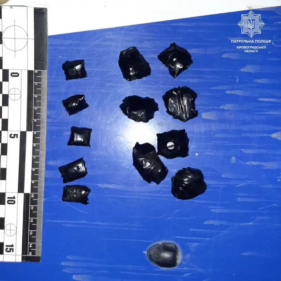 Понад три десятки згортків із наркотиками виявили поліцейські у двох кропивничан